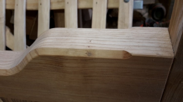 Nice detailing... Sawn Oak Gate