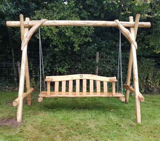 Cleft Chestnut swing seat Cleft Chestnut swing seat