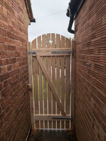 Back of Malvern gate malvern gate sawn chestnut