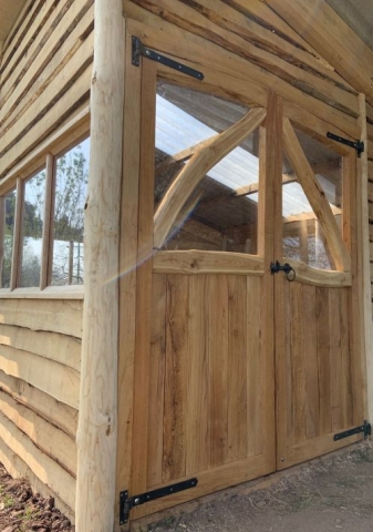 Doorway into an outdoor classroom