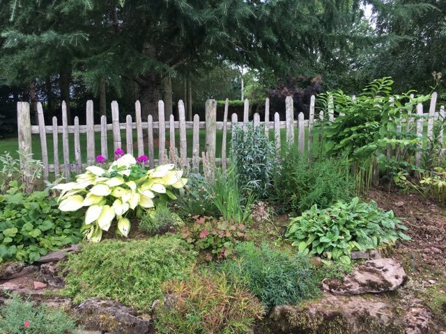 025 Picket fencing looks great in a pretty cottage garden Picket fencing looks great in a pretty cottage garden