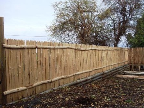 Cleft Chestnut close board fencing Cleft Chestnut close board fencing